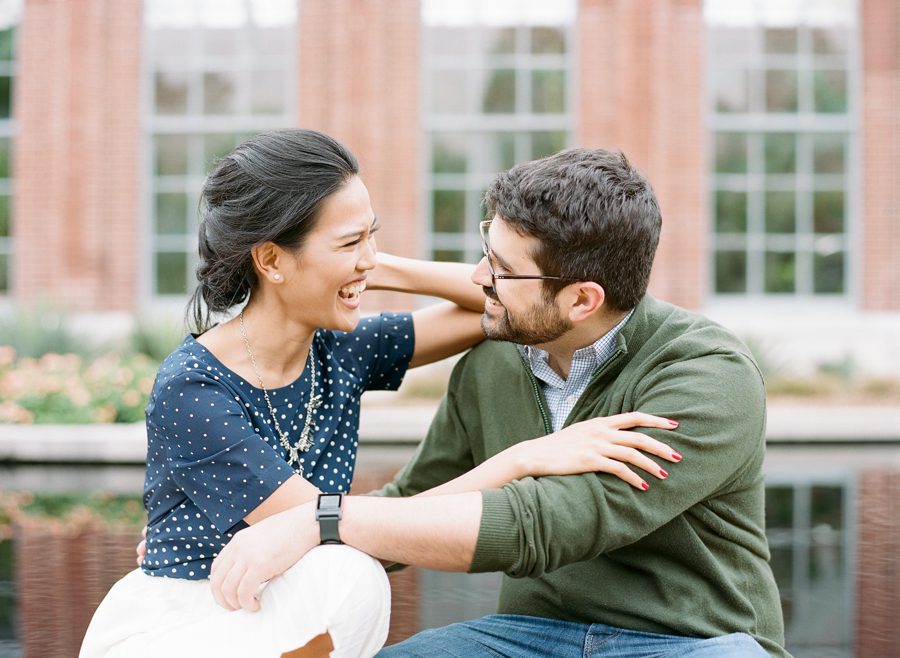 Sarah and Alex St Louis Botanical Garden Engagement Heather Roth Photography 8